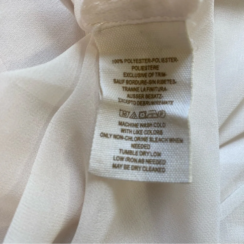 FREE PEOPLE Cream Best of Both Worlds Button Front Tunic - Picture 9 of 10